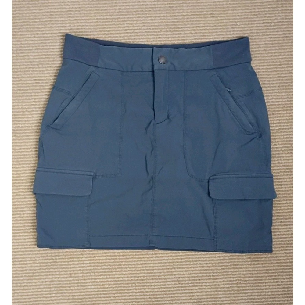 Athleta Skirt Skort Gray Womens Sz 8 Ripstop Golf Tennis Hiking